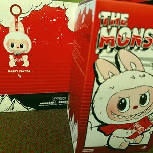 Coca Cola THE MONSTERS LABUBU (HOLDING CAN) Authentic POP MART SEALED BOX